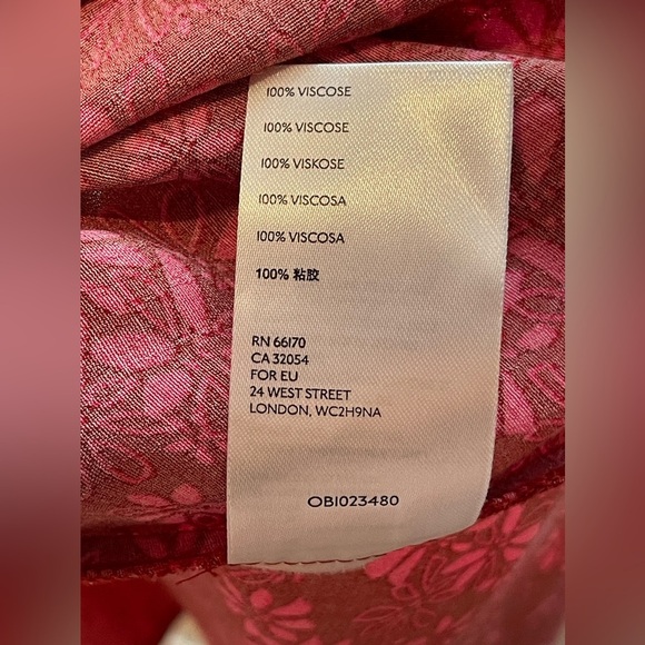 NWOT Free People Jessie Ditsy Floral Print Midi Dress Size 6 - Picture 16 of 16